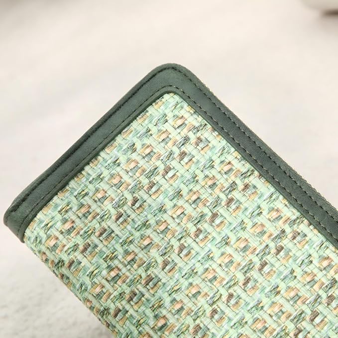 Clutch Wallet For Women, PU Leather RFID Blocking Wallet Women Large Capacity Credit Card Holder, Womens Billfolds and Wallets Gifts for Women Birthday, Ladies Wallet with Phone Holder, Zip Around