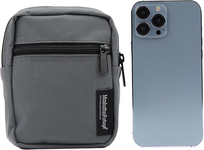 Manhattan Portage TrekPro Zipper Pouch Modular Utility Pouch with Reversed YKK Zippers 1000D Cordura EDC Organizer for Tactical or Urban Use