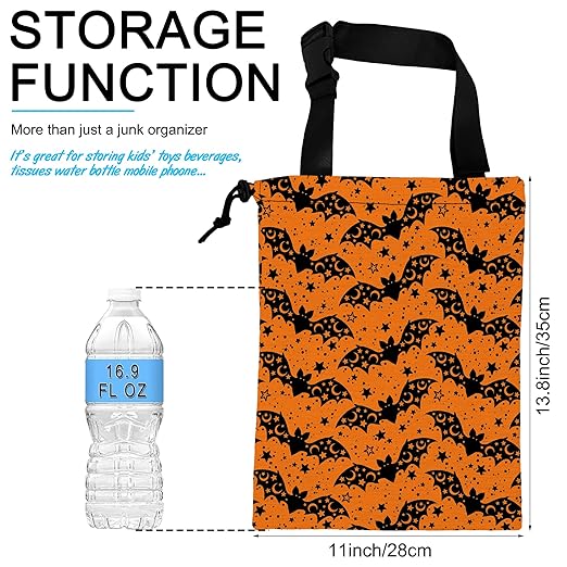 Car Trash Can Waterproof Garbage Bag Hanging for Car Back Seat
