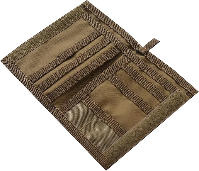 Chameleon Bifold Mens Nylon Wallet-Military Tactical Men Wallet- Canvas Thin Front Pocket Travel Bi-Fold Wallet-Best Nylon Travel Pouch