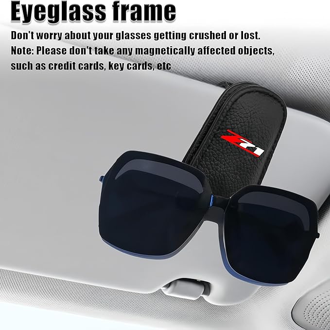 for z71 Visor Magnetic Sunglasses Eyewear Clip Non Slip Sunscreen Sunglasses Storage Clip Sierra 1500 Silverado 1500 2500HD 3500HD Compatible Accessories