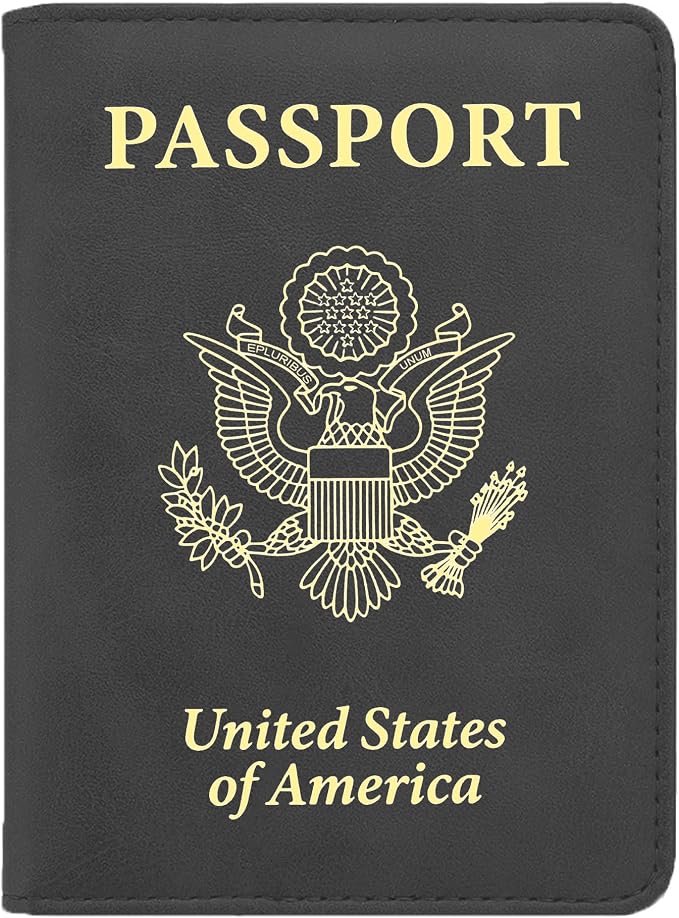Passport Holder Covers Case, Waterproof Rfid Blocking Travel Wallet | Made Of Soft Pu Leather, It Is Scratch-Resistant, Waterproof, Crease-Resistant, and Is Lightweight, Thin and Durable