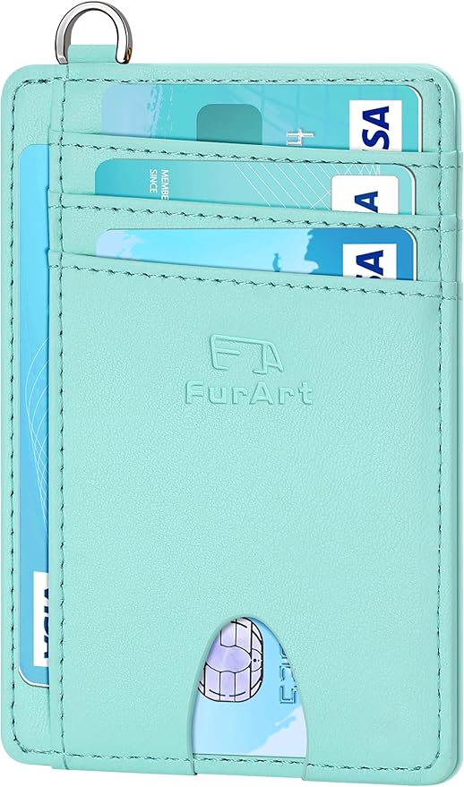 FurArt Slim Minimalist Wallet, Front Pocket Wallets, RFID Blocking, Credit Card Holder for Men