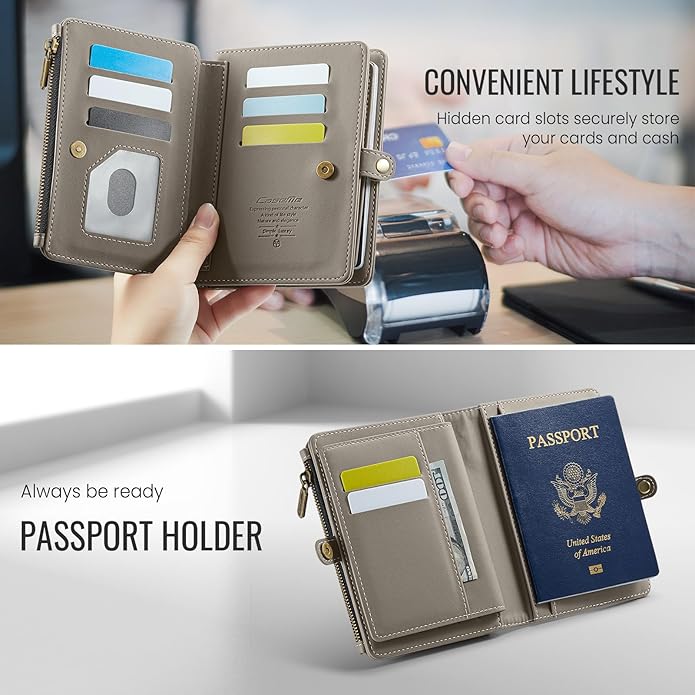 Passport Holder Wallet Bag with Holder