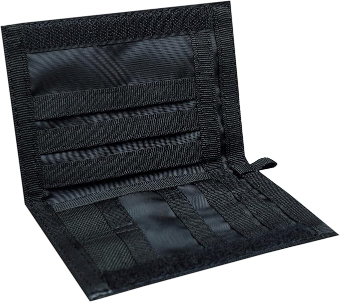 Chameleon Bifold Mens Nylon Wallet-Military Tactical Men Wallet- Canvas Thin Front Pocket Travel Bi-Fold Wallet-Best Nylon Travel Pouch