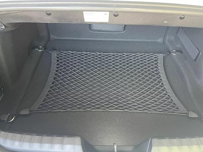 Rear Trunk Organizer Cargo Net for BMW Z4 2019-2026 – Floor Style Cargo Net for Convertibe – Premium Mesh Elastic Car Trunk Organizer Vehicle Carrier Storage – Compatible with Z4