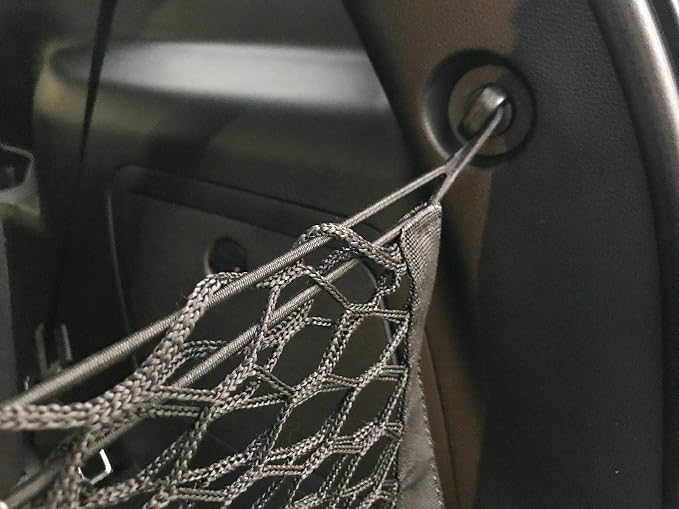 Rear Trunk Organizer Cargo Net for Ford Explorer 2011-2019 – Envelope Style Cargo Net for SUV - Premium Mesh Car Trunk Organizer Vehicle Carrier Storage - Compatible with Explorer