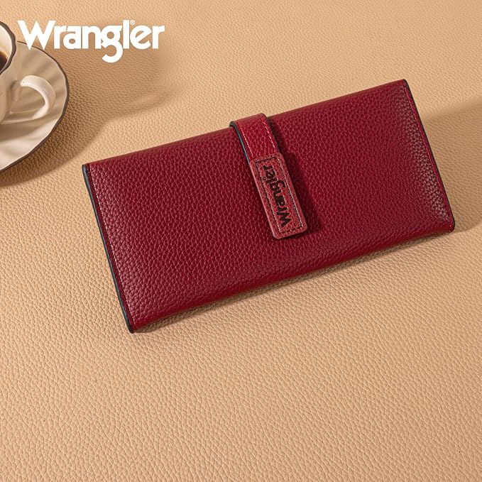 Montana West X Wrangler Wallets Women RFID Blocking Bifold Wallets, Card Cases & Money Organizers Clutch Wallet