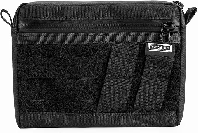 TACTICAL GEEK EDC Pouch Organizer, Nylon Multi-Functional Utility EDC Bag, Multi-Purpose Molle EDC Gadget Organizer, Multitools Pocket Organizer for Daily Carry