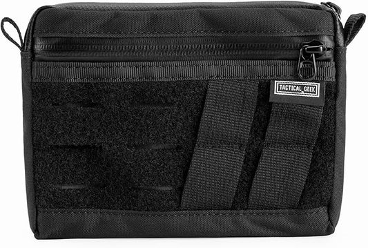 TACTICAL GEEK EDC Pouch Organizer, Nylon Multi-Functional Utility EDC Bag, Multi-Purpose Molle EDC Gadget Organizer, Multitools Pocket Organizer for Daily Carry