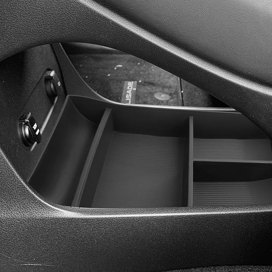 YEE PIN for 2024 2025 Hyundai Palisade Lower Center Console Organizer Storage Tray for Hyundai Palisade 2025 Accessories for Hyundai Palisade SE/SEL/XRT/Limited/Calligraphy Floor Console Organizer