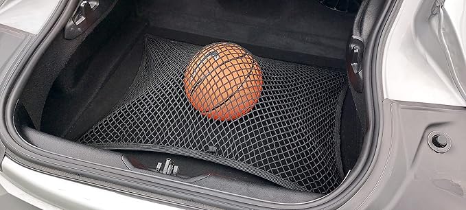 Floor Style Automotive Elastic Trunk Mesh Cargo Net for Toyota GR Supra 2019-2025 - Premium Trunk Organizer and Storage - Luggage Net for Coupe- Car Organizer for Toyota GR Supra J29/DB