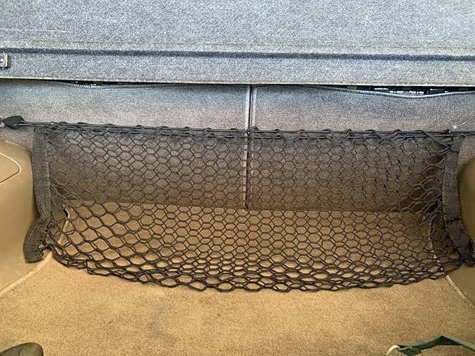 Rear Trunk Organizer Cargo Net for Acura Integra 1997–2001 – Envelope Style Cargo Net for Hatchback & Sedan – Premium Mesh Car Trunk Organizer Vehicle Carrier Storage – Compatible with Acura Integra