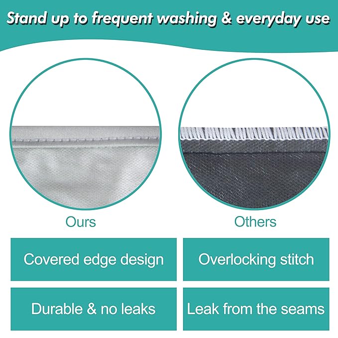 wegreeco Reusable Hanging Wet Dry Cloth Diaper Bag (Grey Leaf)