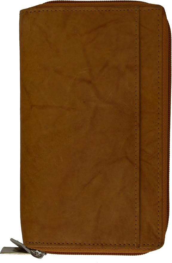 Marshal Genuine Leather Ladies Standard Wallet #4575CF Tan