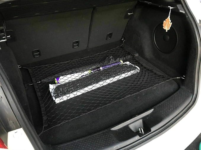 Rear Trunk Organizer Cargo Net for Acura RDX 2007–2025 – Floor Style Cargo Net for SUV – Premium Mesh Elastic Car Trunk Organizer Vehicle Carrier Storage – Compatible with Acura RDX