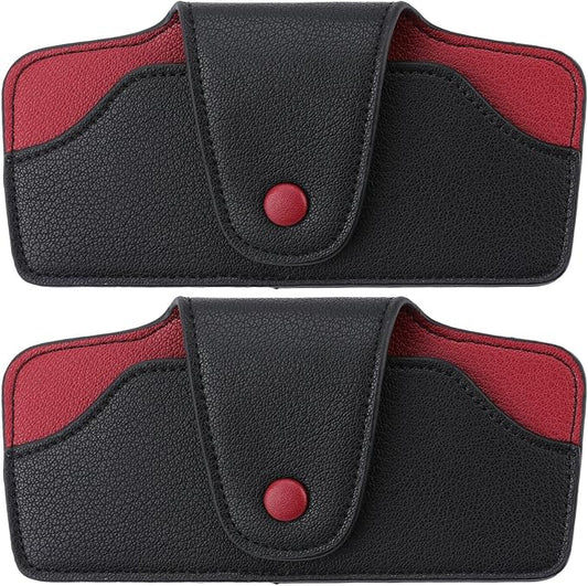 Sunglass Holder for Car Visor Glasses Case Non-Slip Clip Universal for Sunglasses Eyeglasses Car Interior Accessory