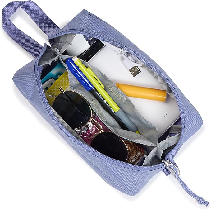 JanSport Perfect Pouch – Accordion Opening, Single Compartment with 3 Dividers, Small Internal Pocket