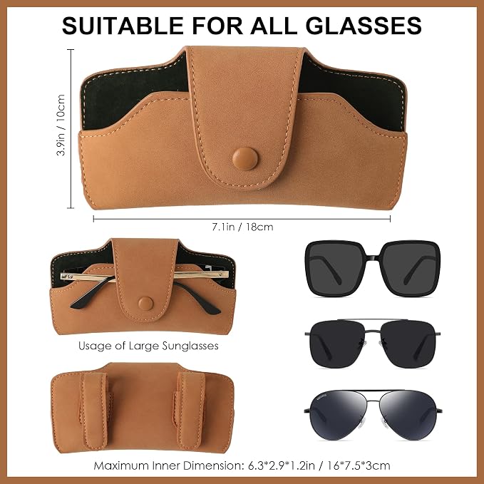 Sunglass Holder for Car Visor Glasses Case Non-Slip Clip Universal for Sunglasses Eyeglasses Car Interior Accessory