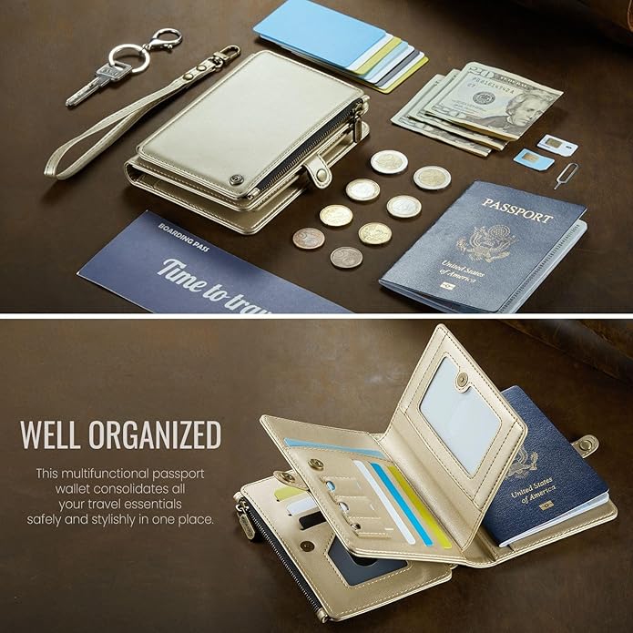 Passport Holder Wallet Bag with Holder