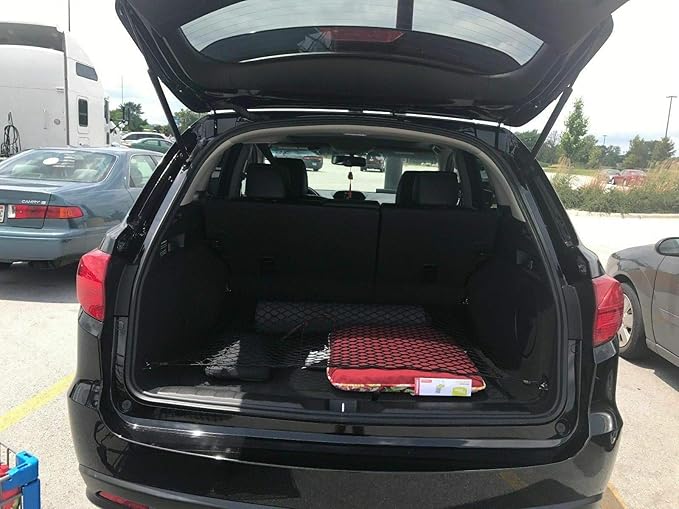 Rear Trunk Organizer Cargo Net for Acura RDX 2007–2025 – Floor Style Cargo Net for SUV – Premium Mesh Elastic Car Trunk Organizer Vehicle Carrier Storage – Compatible with Acura RDX
