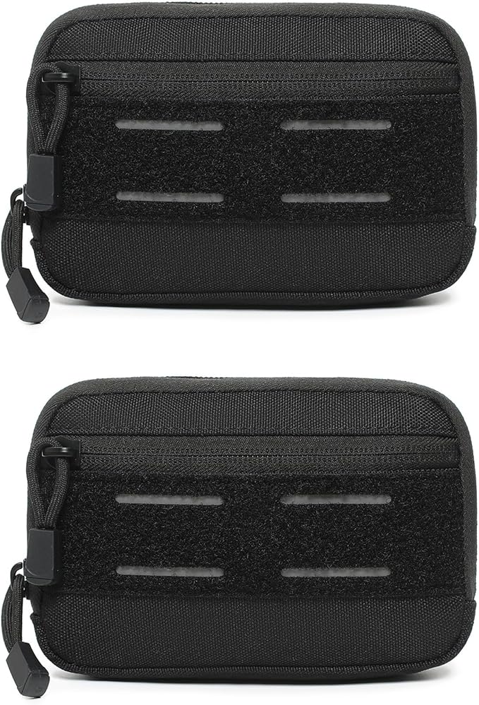 Mini Heavy Duty Tactical Belt Pouch for Men - Small Molle Pouch,Tactical Admin Pouch Compact EDC Utility Gadget Gear Pouches for Traveling, Hiking