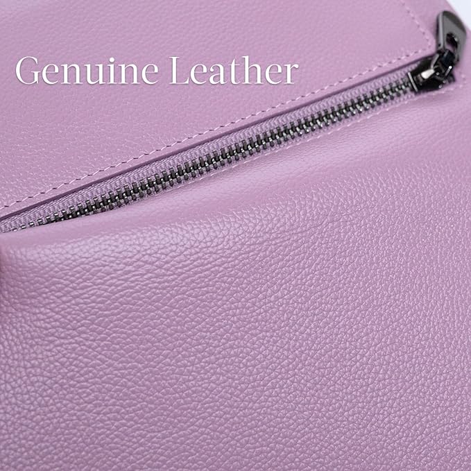 Bveyzi Ultra Slim Thin Leather RFID Blocking Credit Card Holder Bifold Clutch Wallets for Women