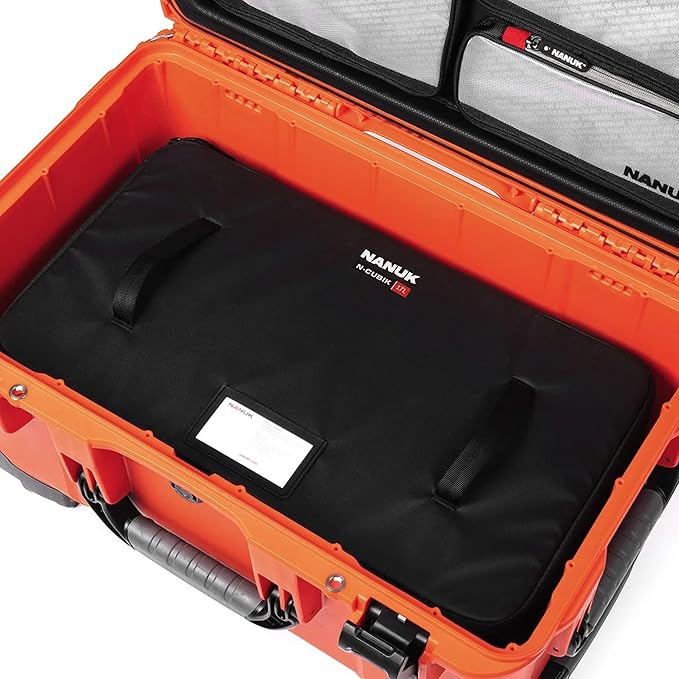NANUK N-Cubik 17L Camera Bag Insert – Large Water-Resistant Cube – Shockproof Protective Camera Insert for Backpack – Perfect for Tech Gear & Accessories (11.4” x 13.3” x 6.6”)