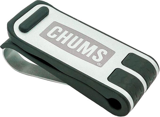 Chums Glasshopper Clip - Metal Sun Visor Glasses Holder for Vehicles - Car, Truck, or SUV Sunglasses Mount Attachment (Silver)