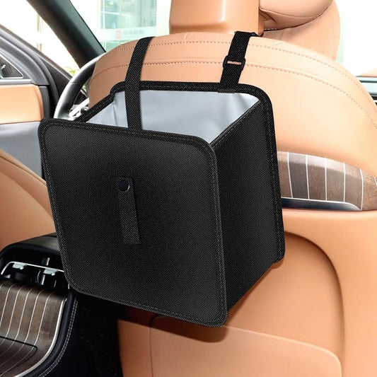 Foldable Car Trash Can Hanging Waterproof Leakproof Storage Bag | Portable Collapsible Large Capacity for Cars SUV Truck RV