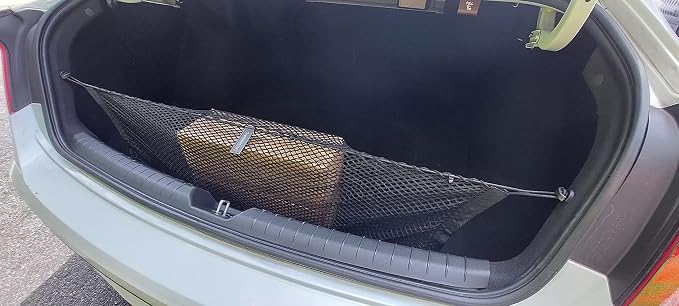 Envelope Elastic Trunk Mesh Cargo Net for Hyundai Sonata 2020-2024 - Car Accessories - Trunk Organizer and Storage - Cargo Net for Sedan - Vehicle Carrier Organizer for Hyundai Sonata
