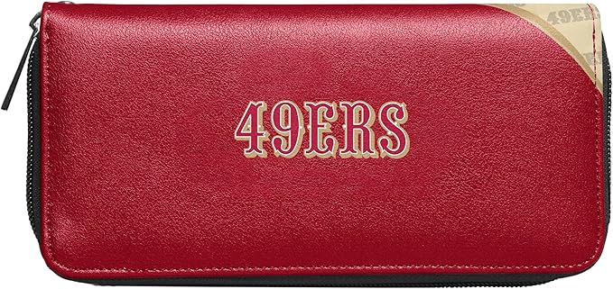 Littlearth NFL Curve Zip Organizer Wallet - Officially Licensed Teams