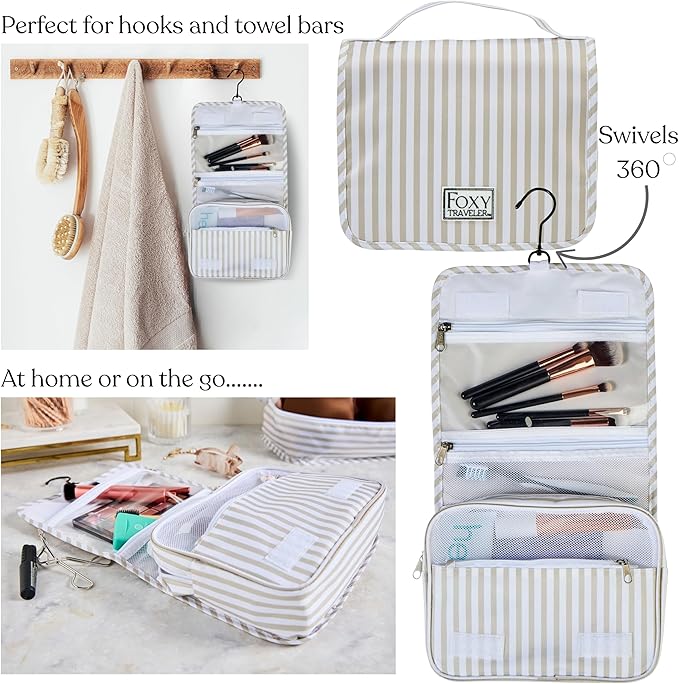 Packing Cubes Set – Cute Packing Cubes for Travel, Luggage Organizer Bags for Suitcase, For Kids & Family, Floral, Neutral & Aesthetic Travel Organizer Set -Stripe