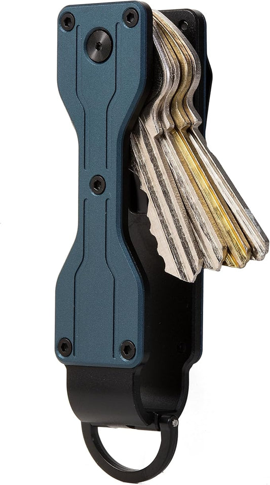 Key Organizer Minimalist Innovative Keyholder Compact Keys Organizer Smart KeyChain Secures 2-6 Keys