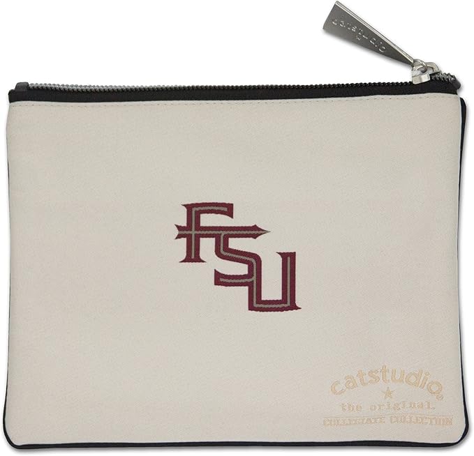 catstudio Florida State University Zipper Pouch Purse | FSU Alumni Gifts - Holds Your Phone, Coins, Pencils, Makeup, Dog Treats, & Tech Tools
