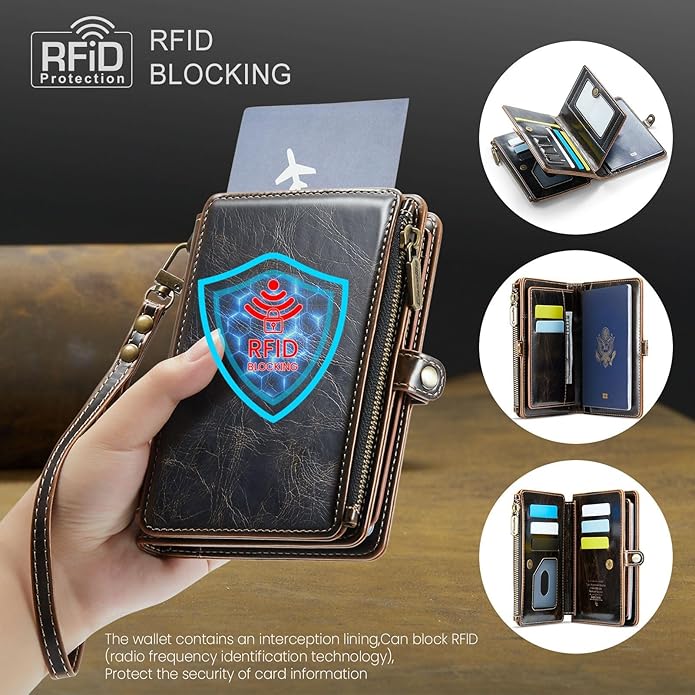 Passport Holder Wallet Bag with Holder