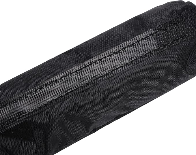 Portable Tool Pouch, Puncture Proof Oxford Fabric with Reliable Zip, Foldable EDC Storage Bag for Small Tools Office Supplies, 19x5.5x3cm