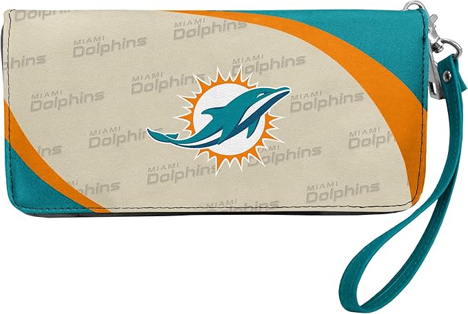 Littlearth NFL Curve Zip Organizer Wallet - Officially Licensed Teams
