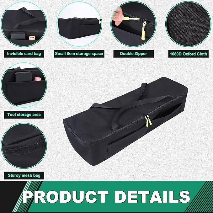 Front Trunk Organizer with Lid, Car Trunk Organizer Compatible with 2014-2026 Tesla Model S, Frunk Storage Bag Collapsible, Front Trunk Organizer Storage Cargo Bag Portable Waterproof