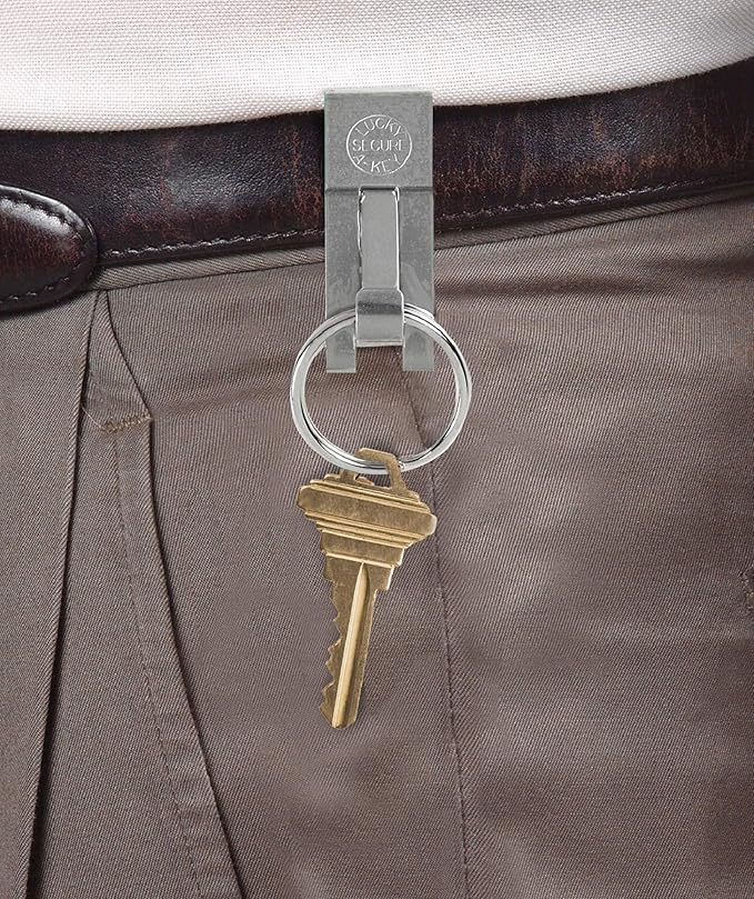 Lucky Line The "Original" Secure-A-Key - SLIP ON - for WIDE BELTS, 5 Per Pack (405005)