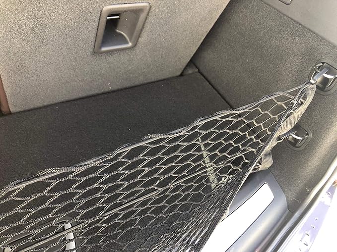 Envelope Style Automotive Elastic Trunk Mesh Cargo Net for Cadillac XT6 2020-2025, 2026 - Premium Trunk Organizers and Storage - Luggage Net for SUV