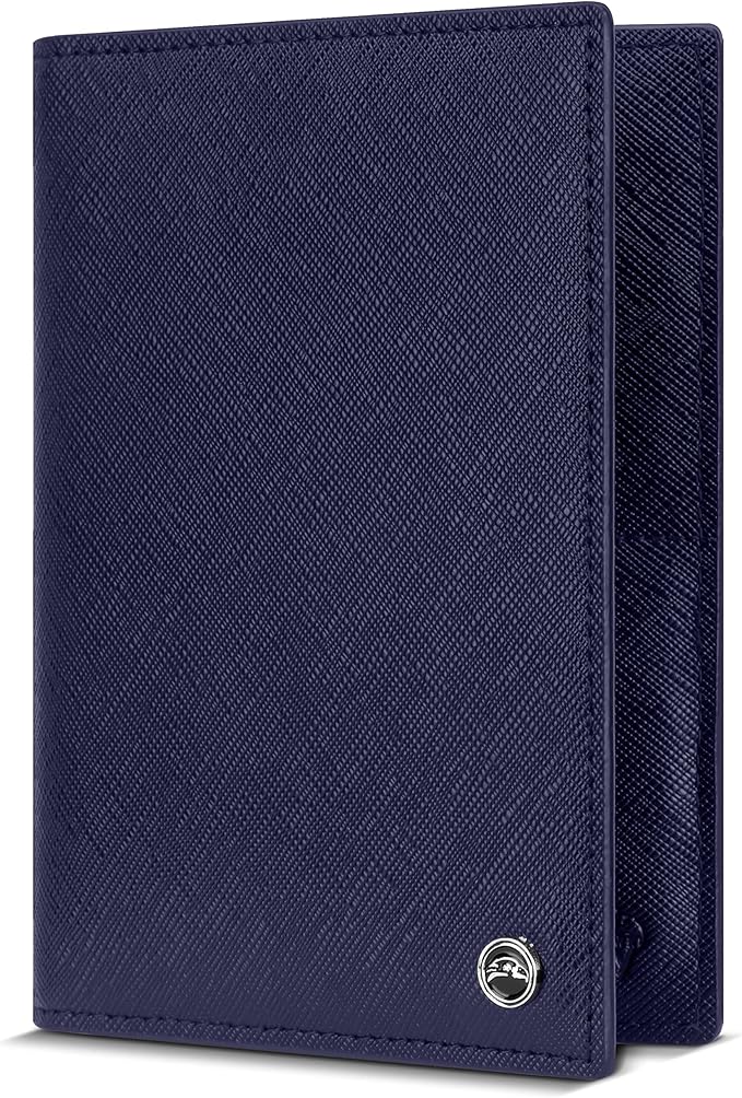 2 Passport Holder - Travel Essentials, RFID Blocking Wallet Credit Card Organiser, Plain Accessories Slim Cover For Men & Women | Travel Essentials, RFID Blocking, Wallet, Accessories, Slim Cover