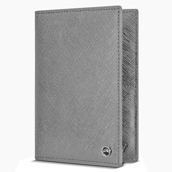2 Passport Holder - Travel Essentials, RFID Blocking Wallet Credit Card Organiser, Plain Accessories Slim Cover For Men & Women | Travel Essentials, RFID Blocking, Wallet, Accessories, Slim Cover
