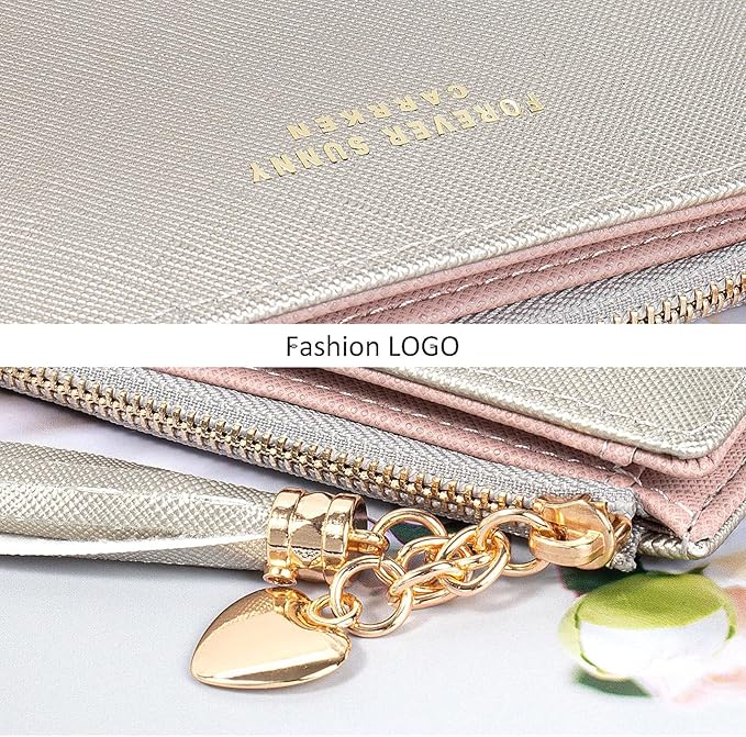 Valentoria Womens Wallet Cute Elegant Long Slim Card Holder Case Minimalist Coin Purse Thin Tassels Zip Clutch Wallets for Girls Ladies | Cute, Elegant, Long, Slim, Case, Minimalist