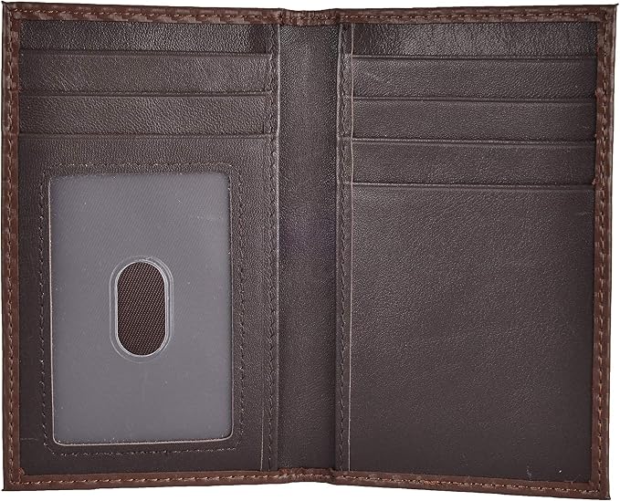 Slim Thin ID/Credit Card Holder RFID Genuine Leather Bifold Front Pocket Wallet