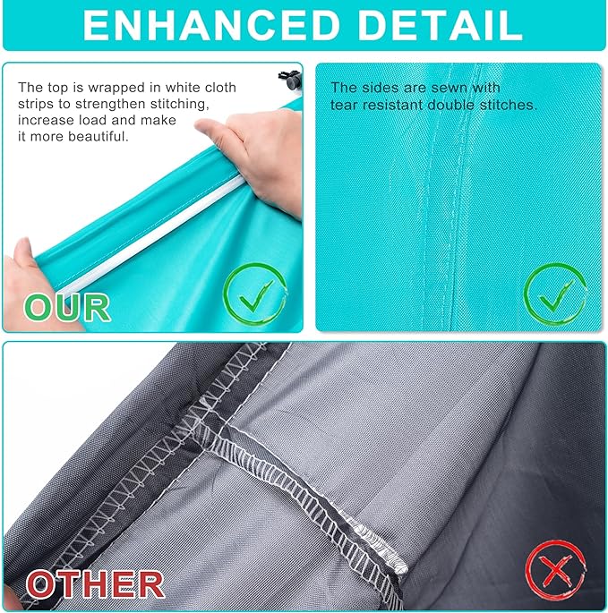 2 Pack 28" x 40"Travel Laundry Bag, Machine Washable Dirty Clothes Organizer with Drawstring,Large Enough to Hold 4 Loads of Laundry, Easy Fit a Laundry Hamper or Basket Travel Essentials