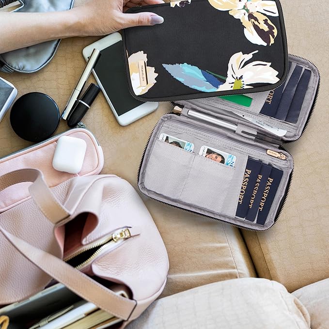 Travelon RFID Blocking Family Passport Wallet