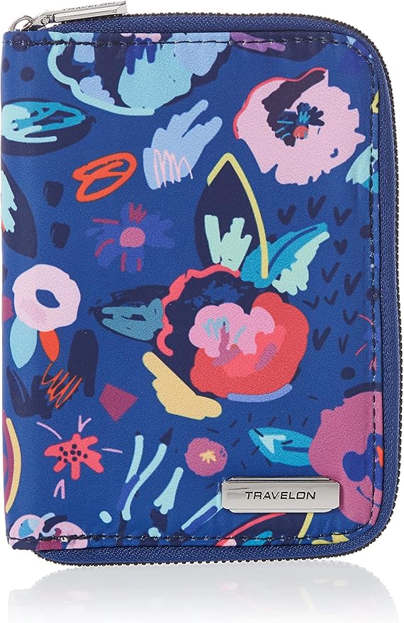 Travelon RFID Blocking Passport Zip Wallet