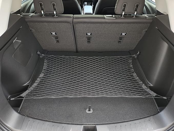 Floor Style Automotive Elastic Trunk Mesh Cargo Net for Chevrolet Trailblazer 2021-2025 - Premium Trunk Organizer and Storage - Luggage Net for Crossover - Car Organizer for Buick Encore GX