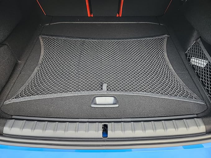 Floor Style Automotive Elastic Trunk Mesh Cargo Net for BMW 2 Series 2021-2025 - Premium Trunk Organizers and Storage - Luggage Net for Coupe - Best Car Organizer for BMW 2 Series (G42)